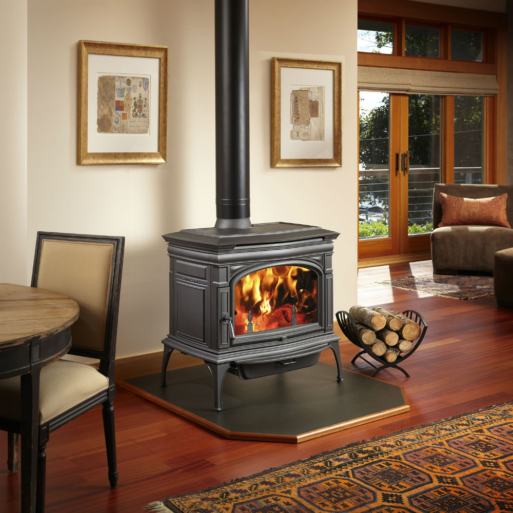 image of a rockport wood stove