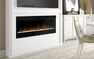 image of a dimplex linear fireplace